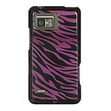 Motorola Droid Bionic / Targa / XT875 Protector Case Phone Cover - Purple Z ....