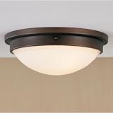 Murray Feiss Boulevard FM229ORB Round 2 Light 120 watt (5H x 16W) Flush Mount in Oil Rubbed Bronze