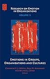 Emotions in groups, organizations and cultures