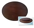 22" Espresso / Cappuccino Finish Large Lazy Susan