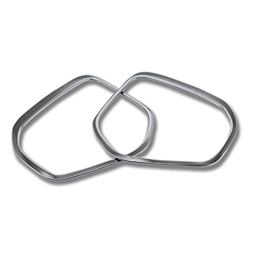 Chrome ABS Front Fog Light Lamp External Cover Frame Fit For Kia Sportage 4th Gen The Newest Model 2016 2017