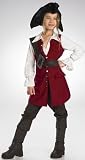 Pirates of the Caribbean Elizabeth Pirate Kids Costume , 4-6X