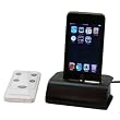Docking Station Cradle with Remote Control for Apple IPOD / iTouch / iPhone / Nano with HOT Sync PC and AC Charger