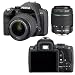 K-r 18-55 & 50-200mm Kit-DSLR-14650BLACK