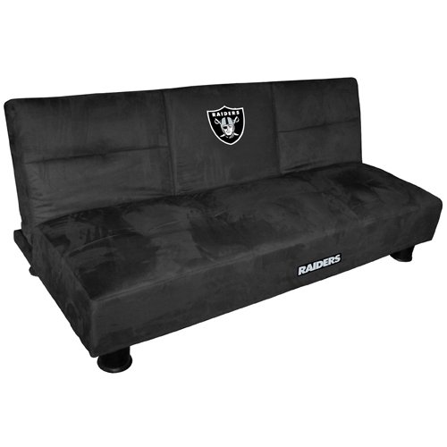 Oakland Raiders Convertible Sofa with Tray
