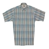 Cotton Reel Utility Big & Tall Plaid Jean Shirt