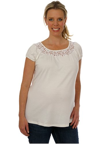 Buy Women’s Lauren Kiyomi Lace Collar Baby Doll Top (Maternity) – More Colors Available
