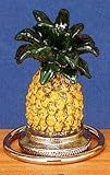 Pineapple Collectible Painted Pewter Wine Bottle Stopper 7605P