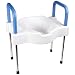 Tall-Ette 725881000 Extra Wide Elevated Toilet Seat with Leg