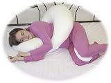 Trinity by NuAngel Maternity & Nursing Pillow Set (Includes Three Sizes) for Pregnancy, Breastfeeding, Baby, and Beyond in Natural 100% Cotton
