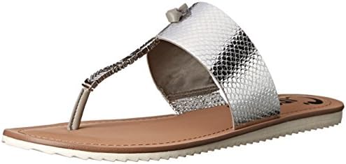 Circus by Sam Edelman Women's Saxon Flip Flop, Argento/Chalk Grey, 7.5 M US