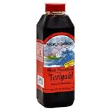 World Harbors Maui MountainTeriyaki Sauce & Marinade, 18-Ounce Bottle, (Pack of 6)