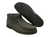 Hush Puppies Bridgeport Mens Size 7.5 Gray Regular Suede Casual Boots