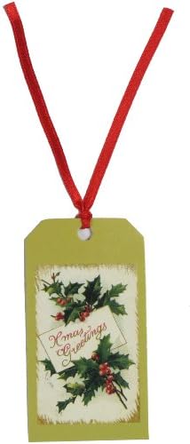 Xmas Greetings Gift Tags - 8 pack
