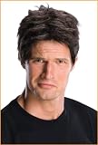 Cranky British TV Judge Wig