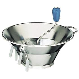 Paderno World Cuisine Sieve for Stainless Steel Food Mill with 1/16-Inch Perforations