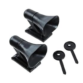 Ultrasonic Deer Deterent - No Drilling - Automatically Activated as You Drive - Set of 2