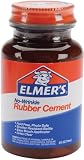 Elmers No-Wrinkle Rubber Cement-4 Ounces