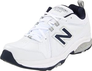 New Balance Men's MX608V3 Cross-Training Shoe,White/Navy,10 D US