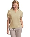 Port Authority Women's Lightweight Y-Placket Sport Shirt, Stone, X-Large Port Authority Women's Lightweight Y-Placket Sport Shirt, Stone, X-Large