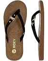 ROXY Naples Black Sandal