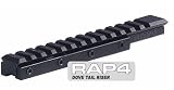 Rap4 Paintball Dove Tail Rail Mount For Tippmann A5 - Convert To Weaver