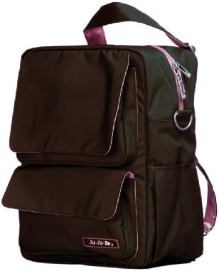 Ju-Ju-Be Packabe Diaper Bag, Brown/Bubblegum