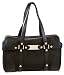 Bvlgari Ellen Black Fabric And Leather Handbag 24628 Image