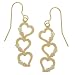 Black Hills Gold Heart Earrings