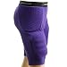 McDavid 755T Adult Pro Hex Pad Football Girdle Compression Shorts Purplel 3XL