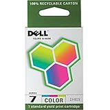 Dell (Series 7) High Capacity Color 500 Page Yield Ink Cartridge CH884