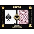 Copag 1546 Poker Size Standard Index Playing Cards (Green Burgundy)