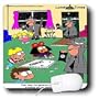 Londons Times Funny Society Cartoons - Goverment Breaks Up Monopoly. Abuse - Mouse Pads