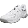 Wilson Men's Prostaff Valor Tennis Shoe,White/Silver/Black,7 M US