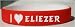 I Love Eliezer Custom Wristband