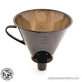 RSVP Maunual Drip Coffee Filter Cone for Carafes or Thermos