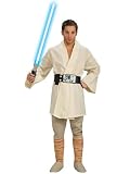 Deluxe Plus Size Luke Skywalker Halloween Costume Star Wars Jedi Knight Movie Costume Sci Fi Fantasy Mens