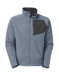 The North Face Mens Chimborazo Full Zip Nottingham Green / Asphalt