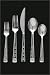 Ginkgo 079914-13005-9 Vegas 5 Piece Place Setting - Mirror Finish