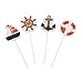 Fun Express Nautical Character Suckers for Wedding - Edibles - Sucker & Pop - Character Suckers - Wedding - VBS Vacation Bible School Supplies/Decor - 12 Pieces