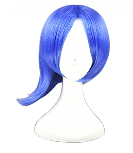 LOUISE MAELYS Cosplay Wig Anime Short Wig Hair Halloween Party Hair Extension