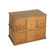 CD Drawers - Holds 150 CDs (Oak) (15.25"H x 21"W x 12.25"D)