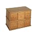 CD Drawers - Holds 150 CDs (Oak) (15.25"H x 21"W x 12.25"D)