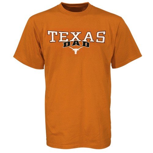 Texas Longhorns Focal Orange Team Dad T-shirt