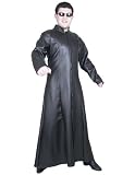 Original Street Fighter Costume Full Length Pleather Coat (Coat only, glasses not included)