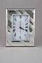 Kenneth Italian Weighted Sterling Silver Quartz Alarm Clock with Gift Box for Weddings, Anniversary, Christmas & Holidays- Tarnish Resistant - Easy to Engrave