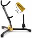 Hercules DS532BB Alto/Tenor Sax Stand with Clarinet/Flute Peg with Carrying Bag