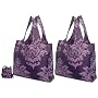 Green Bee 2pk Reusable Shopping Bags with Pouch