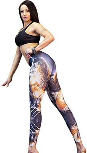 UpU Womens Shoot the Lion Female Warrior Leggings One Size