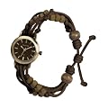 Kahuna KLF-0008L Ladies Analogue Brown Fabric Strap Watch